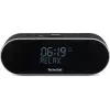TechniSat DigitRadio 53 BT DAB+/UKW-Radiowecker mit Bluetooth und USB-Ladefunktion, Schwarz