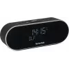 TechniSat DigitRadio 53 BT DAB+/UKW-Radiowecker mit Bluetooth und USB-Ladefunktion, Schwarz