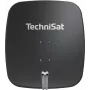 TechniSat SATMAN 65 PLUS Satellitenschüssel – 65 cm, 35,7 dBi Gewinn, HDTV, Mastmontage, Hellgrau