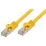 S CONN Standard Patchkabel Cat. 6A mit Cat.7 Rohkabel S/FTP doppelt geschirmt halogenfrei Gelb 50,0 m 16675550Y