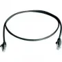 Telegärtner L00001A0238 2m Cat6 U/UTP schwarzes Netzwerkkabel