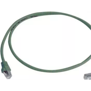Telegärtner 100008018 CAT 6a S/FTP Patchkabel, RJ45, 0,5 m, Gelb, LSZH, flammhemmend, snagless