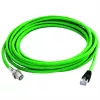 Telegärtner Cat.7A S/FTP Patchkabel, 5 m, LSZH, Grau, 10 Gbps, RJ45 100017395