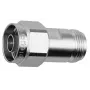 Telegärtner N-Typ Buchse auf N-Typ Stecker Quick-Screw-Kupplung J01024A0010