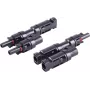 S CONN MAXIMUM CONNECTIVITY PV4 T-Adapter Set, 2/1, IP68, 1.5kV, Schwarz (02-21012)