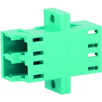 Telegärtner J08071A0021 LC/APC Single-Mode Glasfaser-Steckverbinder, Grün