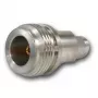 Telegärtner Inter-Series Koaxialadapter SMA Stecker auf N Buchse 50 Ohm DC-18 GHz
