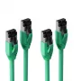 S CONN MAXIMUM CONNECTIVITY S/CONN Basic Cat. 8.1 F/FTP PIMF LSZH Patchkabel, Grün, 10,0 m, 2er-Pack (SC08-41073-2)