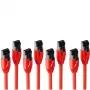 S CONN MAXIMUM CONNECTIVITY S/CONN maximum connectivity ®-BASIC-S--Patchkabel cat. 8.1 F/FTP PIMF LSZH rot 10,0m--VE4 (SC08-41074-4)