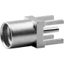 TELEGÄRTNER MMCX PCB-Buchse Verbinder, gerade, 50 Ohm, vergoldet, 5er-Pack (J01341A0161)