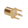 TELEGÄRTNER MMCX PCB-Buchse Verbinder, gerade, 50 Ohm, vergoldet, 5er-Pack (J01341A0161)