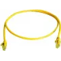 Telegärtner 100009282 RJ45 Patchkabel, CAT 6, 25,0 m, Gelb, Flammhemmend, mit Knickschutzmanschette