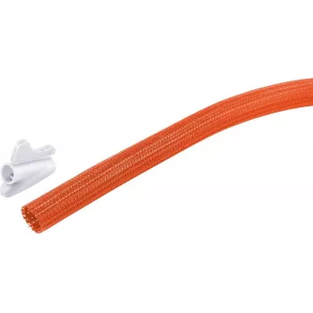 S CONN MAXIMUM CONNECTIVITY Flexibles Kabelkanal-Set, 13 mm, Orange, 3,75 m 18-33377