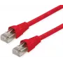 TELEGÄRTNER 100028072 Cat6a S/FTP Patchkabel, 5,5 m, Rot