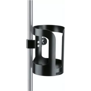 K&M 16022-000-55 Getränkehalter für Notenständer - Schwarz