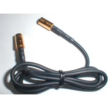 Wittenberg Antennen 1 m Antennenkabel SMB Buchse FME Stecker RG174 50 Ohm Schwarz 103517