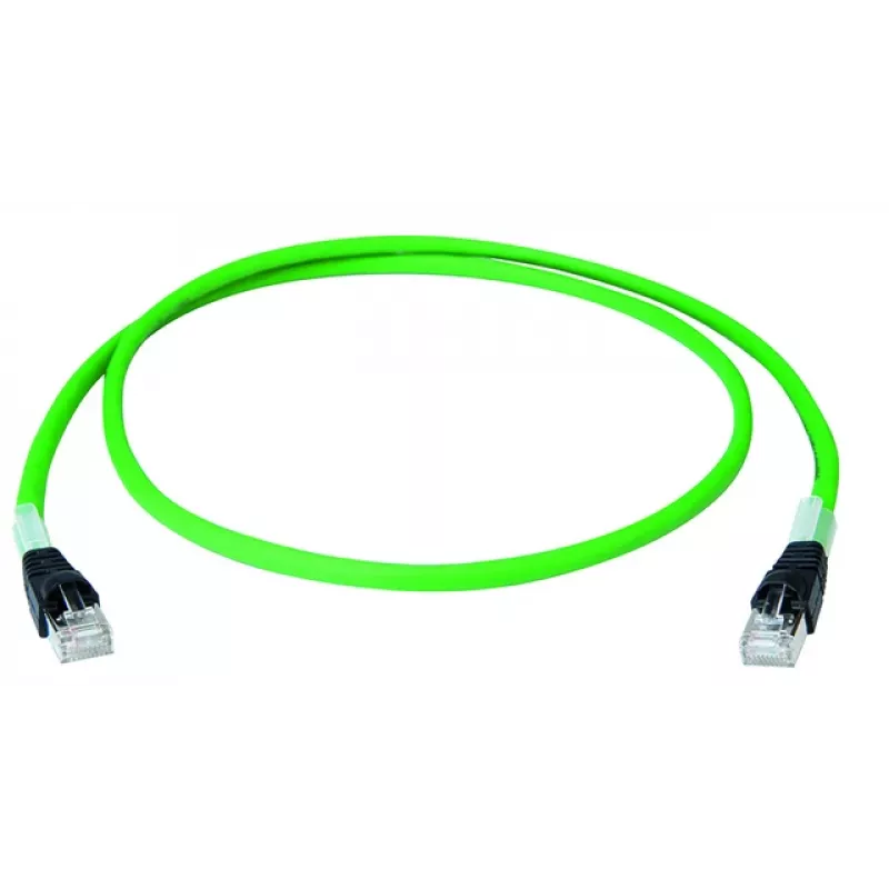 Telegärtner L80404A0005 7,5m Cat6a S/FTP (S-STP) grünes Netzwerkkabel