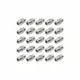 SHIVERPEAKS F-Typ Einbaukupplung, Buchse zu Buchse, große Mutter, 25er-Pack BS85300-A-SET25