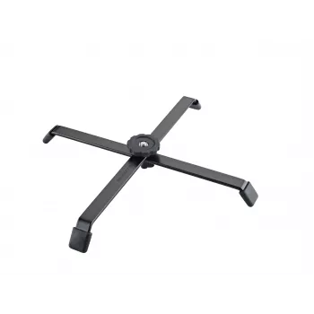 König & Meyer 17725-000-55 Bodenstativ für Scheinwerfer, Schwarz