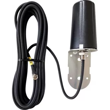 Wittenberg Antennen 5G LTE Omnidirectional Antenne 2m Kabel SMA Male 50 Ohm Wand-/Mastmontage (Poly-103547)