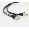 S CONN Maximum Connectivity Cat 6A S/FTP Outdoor Patchkabel, 2 m, Schwarz 08-26035