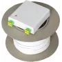 TELEGÄRTNER H02082A0015 4x LC OM3 Multimode LWL Patchkabel, 50 m, LSZH, Weiß