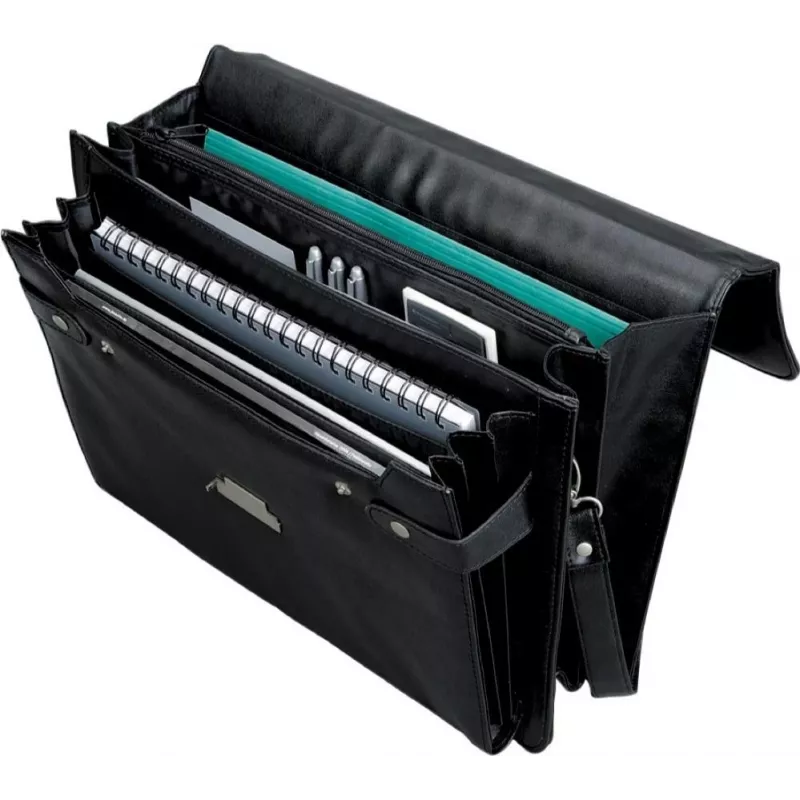 JÜSCHA Alassio Catana 92434 Business-Tasche A4 Schwarz Kunstleder