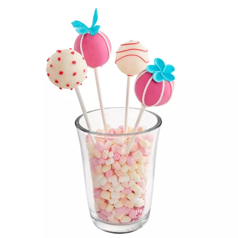 LURCH Cake-Pop-Form, Silikon, 20 Mulden, Rot, 23,0 x 18,5 cm 83027