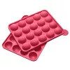 LURCH Cake-Pop-Form, Silikon, 20 Mulden, Rot, 23,0 x 18,5 cm 83027