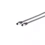 S CONN MAXIMUM CONNECTIVITY Cat. 6A U/FTP FlexArmor Patchkabel, RJ45, Grau, 0,5 m 08-59010