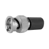 Telegärtner J01006A1373 BNC 93 Ohm Koaxialstecker, Stecker, Crimp/Löt, vernickeltes Messing