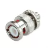 Telegärtner BNC-Stecker auf SMA-Buchse HF-Koaxialadapter, 50 Ohm, gerade, J01008A0017