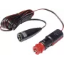 ProCar 12V/24V DC Stromverlängerungskabel 2,5m 8A mit Zigarettenanzünderstecker und -buchse 67814010