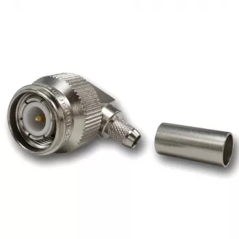 Telegärtner TNC Winkel-Crimpstecker 50 Ohm für RG-223/U, RG-142 B/U (J01010A0006)