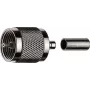 Telegärtner UHF-Crimpstecker G01 für RG-58 C/U, 50 Ohm, Nickel/Gold, 1 Stück J01040A0001