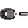 Telegärtner UHF-Crimpstecker G01 für RG-58 C/U, 50 Ohm, Nickel/Gold, 1 Stück J01040A0001