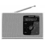 TechniSat DIGITRADIO 2 Tischradio DAB+ UKW Bluetooth Wecker Weiß 0001/3910