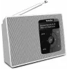 TechniSat DIGITRADIO 2 Tischradio DAB+ UKW Bluetooth Wecker Weiß 0001/3910