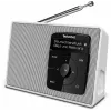 TechniSat DIGITRADIO 2 Tischradio DAB+ UKW Bluetooth Wecker Weiß 0001/3910