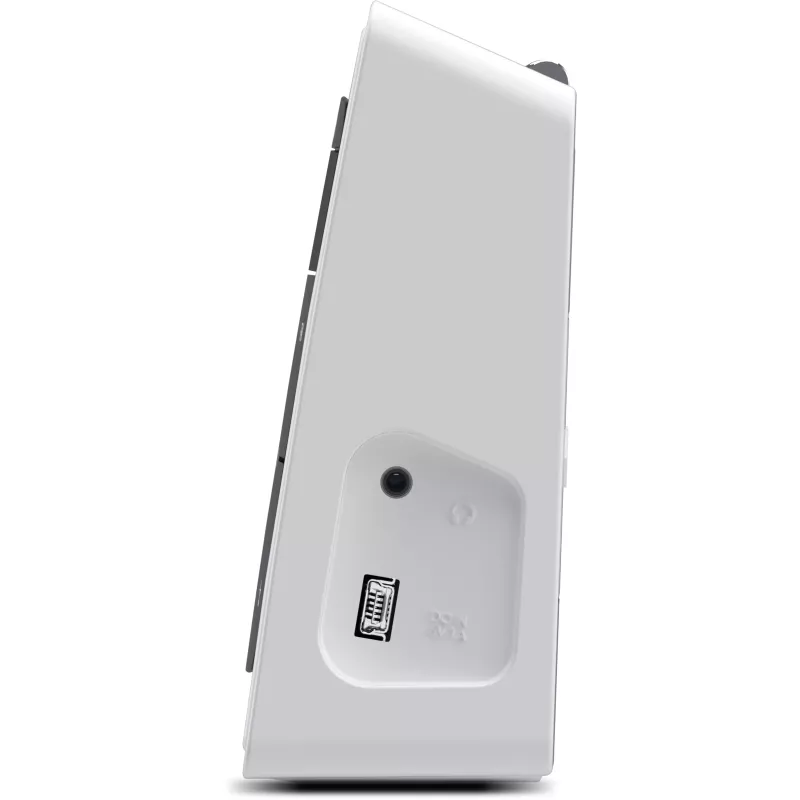 TechniSat DIGITRADIO 2 Tischradio DAB+ UKW Bluetooth Wecker Weiß 0001/3910