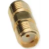 TELEGÄRTNER 100024790 SMA-Buchse auf SMA-Buchse Koaxialadapter, 50 Ohm, DC-18 GHz, vernickeltes Messing