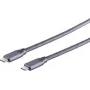 S CONN MAXIMUM CONNECTIVITY USB-C auf USB-C Kabel 3.2 Gen 2 5m Schwarz (13-47050)