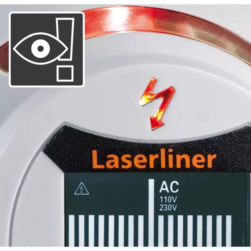 Laserliner StarFinder Plus 080.972E Wand- und Balkenscanner mit Holz-, Metall- und spannungsführender AC-Kabelführung