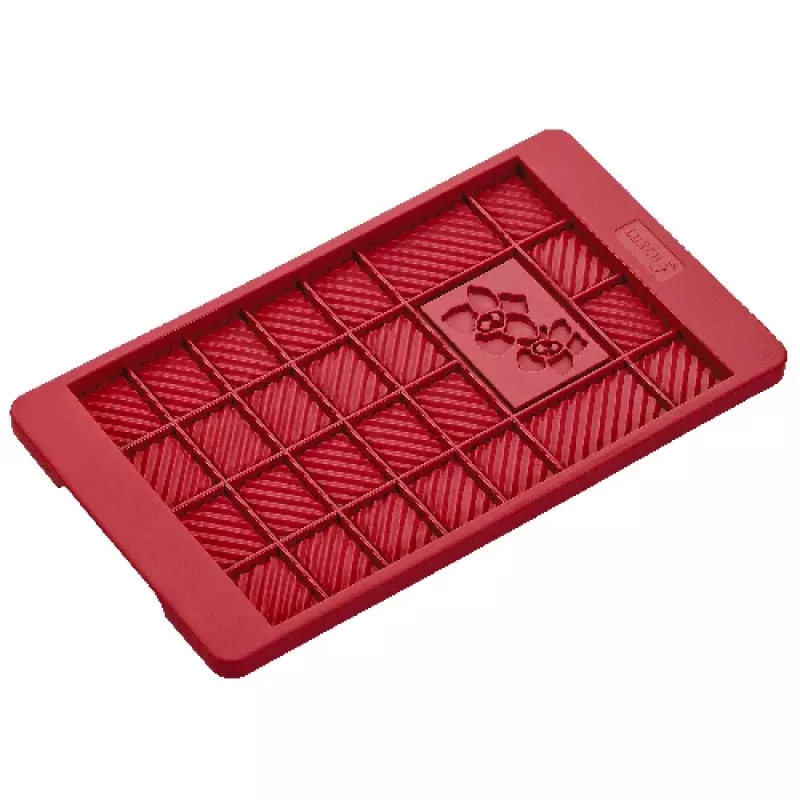 Lurch 83090 Silikon-Schokoladenform, 12,0 x 20,5 cm