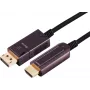 S/CONN maximum connectivity 30-20095 optisches DisplayPort-auf-HDMI-A-Adapterkabel, 4K60, 20 m