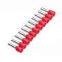 Cimco 187502 Aderendhülse 1 mm² teilweise isoliert rot 500 Stück