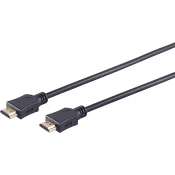 S CONN MAXIMUM CONNECTIVITY Ultra High Speed HDMI Kabel 8K 1m Schwarz 10-45025
