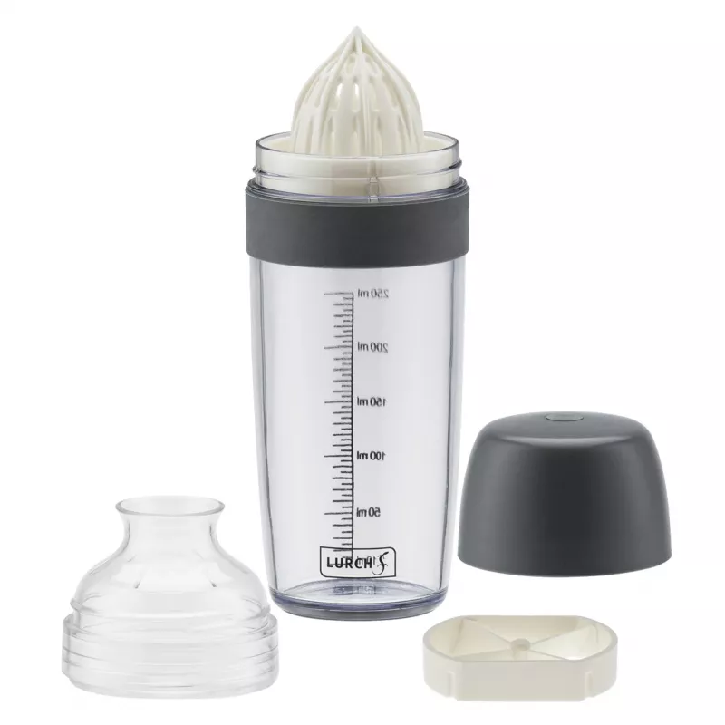 Lurch Shaker Grau 250 ml Dressing Shaker mit Messskala 10023