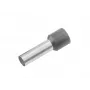Cimco 187004 Teilisolierte Aderendhülse, 0,75 mm², Grau, 100 Stück