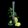 Lurch Cocktailglas-Randdekorierer & Zangenset Rauchgrau 240799